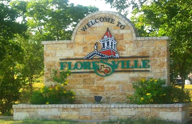 City of Floresville Welcome Sign